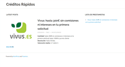 Desktop Screenshot of creditosrapidos.info